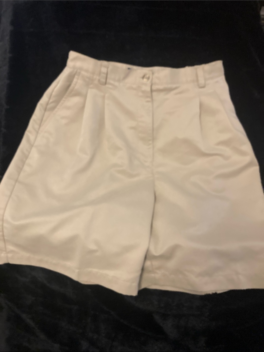Karen Scott High-Waist Pleat Front Shorts